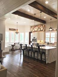 Farmhouse Touches Farmhouse Kitchen Design Rustic Farmhouse Kitchen Farm House Living Room