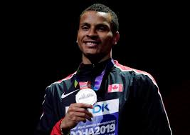 Andre de grasse of canada is running against usain bolt in the 200m race. De Grasse Launches Initiative To Get Cooped Up Canadian Kids Out And Running Red Deer Advocate