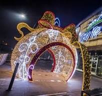 Large 2D Ball 3D Led Dmx Home Rope Depot Motifs Street Lights Snowman  Ramadan Reindeer Christmas Sculpture Snowflake Motif Light
