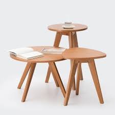 Kaffeetischchen Couchtisch Beistelltisch Solide Holz Kaffee Tisch Runde Kleine Tisch Einfache Sofa Seit Round Coffee Table Coffee Table Coffee Table Wood