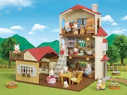 Town series has a elegant, sophisticated style. Stadthaus Mit Licht Sylvanian Families