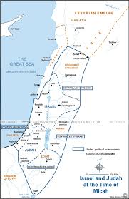 Judah controls the trade palace. Israel And Judah At The Time Of Micah Bible Maps