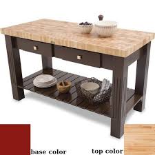 John Boos 60 Inch X 28 Inch Grazzi Kitchen Island With Maple Top And Cream Finish Barn Red Grz6028 Bn Butcher Block Island Kitchen Butcher Block Tables Butcher Block Kitchen