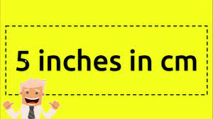 How far is 0.5 inches in centimeters? 5 Inches In Cm Youtube