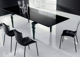 Wide rustic narrow side table in black. 20 Best Modern Glass Dining Table Ideas Modern Glass Dining Table Glass Dining Table Glass Dining Room Table