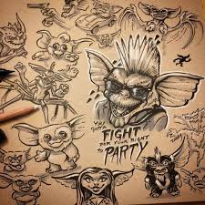 Gremlins Drawings Google Zoeken Tatoo Tatuagens