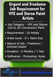Pin On Jobs 2d 3d Animation Vfx Motion Graphics Editing
