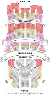 5 Bellco Theatre Map Buell Theatre Seating Chart Seat