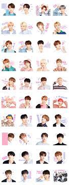 Seventeen Sticker For Line Whatsapp Android Iphone Ios Line Sticker Seventeen Journal Stickers