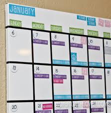 20 Organization Tips For A Low Stress School Year Whiteboard Calendar Family Calendar Magnetic White Board