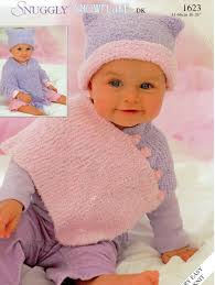 Baby Ponchos Knitting Pattern Childs Ponchos Hats Chenille Etsy Baby Knitting Poncho Knitting Patterns Baby Knitting Patterns