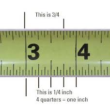 Double quotes) whilst the feet symbol is denoted by a prime (i.e. Measuring And Fractions