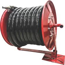 Giraffe metal hose reel box, heavy duty retractable garden hose reel hideaway with crank handle, 130ft hose capacity. Red 25mm 19mm Fire Hose Reel Swinging Type Packaging Type Box Id 21081175030