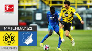 Espn+ • en • bundesliga. Borussia Dortmund Tsg Hoffenheim 2 2 Highlights Matchday 21 Bundesliga 2020 21 Youtube