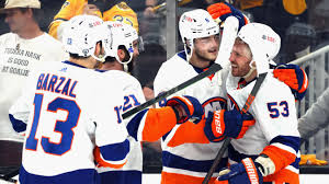 The jersey also includes an islanders logo on the shoulder patch. Nhl Playoffs Daily 2021 New York Islanders Ready To Rock Nassau Coliseum