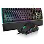 Profile Picture of RedThunder K10 Wired Gaming Keyboard, Mouse and Wrist Rest ...on Google