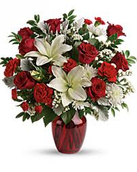 Maybe you would like to learn more about one of these? Red And White Delight Fresh Flowers In Houston Tx Flowers Etc By Georgia