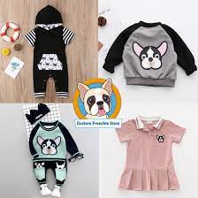 French Bulldog Children Baby Clothing 3 Childrens Clothes Baby Clothes Baby Kids