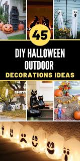 The curtains come complete in a set of two. 45 Best Diy Halloween Outdoor Decorations For 2021