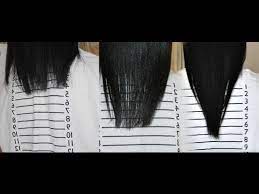 Relax your hair once in 16 weeks. 3 Inches In 3 Months Relaxed Hair Growth Results Youtube