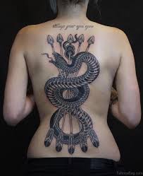Snake tattoo designs and ideas. 45 Awesome Snake Tattoos On Back