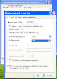 Wireless Network Configuration → Windows Xp Using Wep