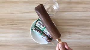 Masukkan kesemua bahan di atas dan pukul sehingga kembang dan gebu. Resepi Aiskrim Milo