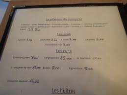 Description Du Plateau De Fruits De Mer Picture Of Comptoir A Huitres Dieppe Tripadvisor