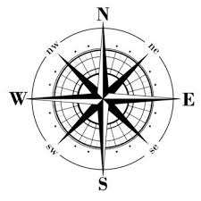 Black And White Compass Rose Second Grade Compass Rose Activities Ehow Simple Compass Compass Rose Tattoo Compass