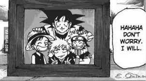 Maybe you would like to learn more about one of these? Goku With Naruto Luffy And Ichigo 9gag