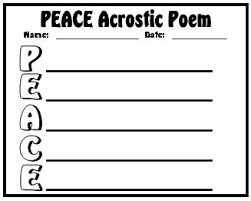 Peace Day Lesson Plans Activities Ideas And Group Project To Use For September 21 Peace Poems Remembrance Day Poems Poem Lesson