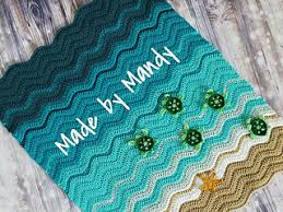 Ravelry Baby Sea Turtle Blanket Pattern By Mandy Huseth