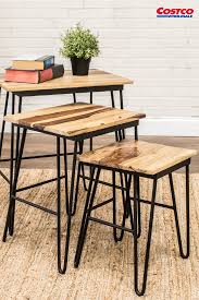 Kochi Nesting End Tables Nesting End Tables Marble End Tables Solid Coffee Table