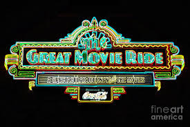 The great movie ride poster. Decorative Collectibles Disney S The Great Movie Ride Hollywood Attraction Ride Poster Tin Sign Collectibles Praetoria Sk