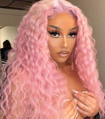 Doja Cat The Black Woman S Bible In 2020 Hair Styles Hair Color Pink Blue And Pink Hair