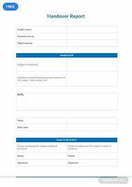 Sample Handover Report Template Google Docs Word Template Net Ms Office Word Sms Language Report Template