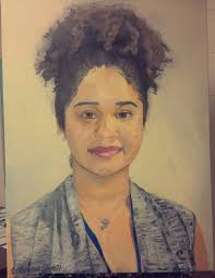 Adriannah Johnson: Self- Portrait" by Adriannah Johnson