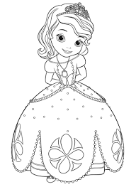 Princess sofia with a book on her head. Top 20 Printable Sofia The First Coloring Pages Online Coloring Pages
