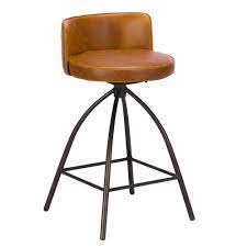 Maybe you would like to learn more about one of these? Howarth Bar Stool Tan Leather Metal Barker Stonehouse