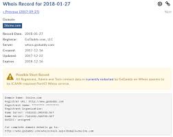 Whois Wars Withheld By Godaddy Is A New Domaintools Warning Tag Domaingang