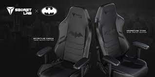 warner bros has partnered up with secretlab to produce a special 80th anniversary dark knight gaming chair dedicat gaming chair geek culture anniversary games