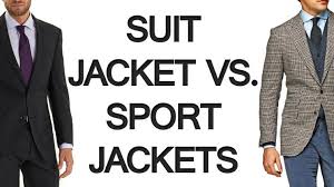 Suit Jacket Vs Sport Jackets What S The Difference Suits Men Business Sports Jacket Jackets