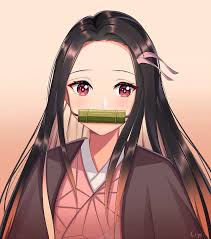 Nezuko Kamado Anime Chibi Anime Anime Art Girl