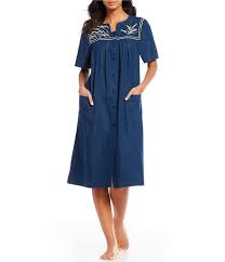Go Softly Patio Wheat Embroidered Denim Snap Front Patio Dress Wheat Embroidered Softly Embroidered Denim Patio Dress Casual Dresses