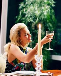 Wolf of wall street movie margot robbie naomi lapaglia leonardo dicaprio jordan belfort martin scorsese black crime comedy canvas wall art. The Wolf Of Wall Street Onscreen Outfits