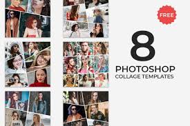 We Re Presenting Fantastic Collection Of Perfect Instagram Post Templates That Can Be In 2020 Photoshop Collage Template Collage Template Free Photo Collage Templates