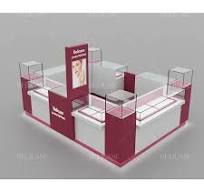 jewelry watch kiosk for shopping mall and jewellery display