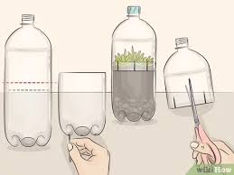 Making a mini greenhouse, to extend your growing season. 3 Ways To Make A Mini Greenhouse Wikihow
