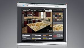 Pick a backsplash design (or choose to use the countertop as a backsplash) find the floor that most resembles yours or the new floor you plan to. Virtual Kitchen Design Center