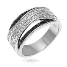 bague noir et argent 2